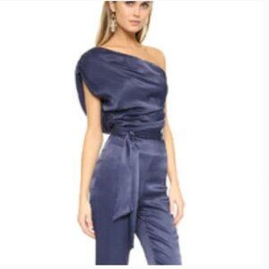 NWT Misha Catarina Pants Suit in Navy Blue